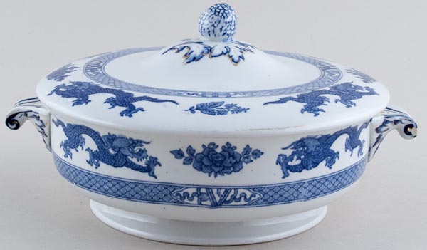 Vegetable Dish with Cover c1930s